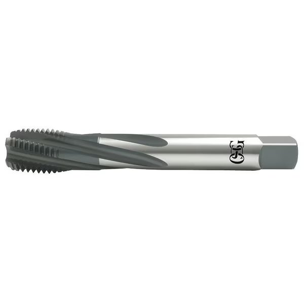 Spiral Flute Tap, M20-2.50, Modified Bottoming, 4 Flutes, Metric Coarse, Osg, Mfr#: 1312600101
