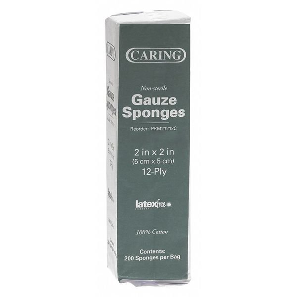 Gauze, Sponge, Ns, 12-Ply, 2