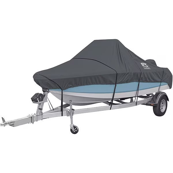 Center Console Boat Cover, MdlB, Charcoal, Classic Accessories, Mfr#: 20-301-091001-RT