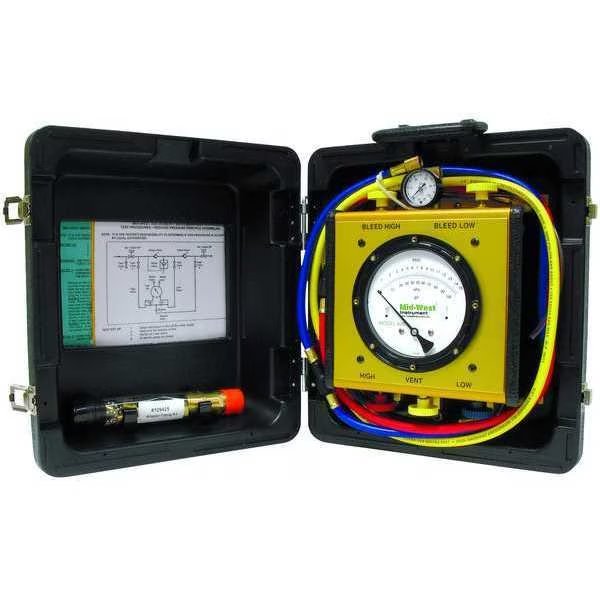 Backflow Preventer Test Kit, Model 830, Midwest Instrument, Mfr#: 830