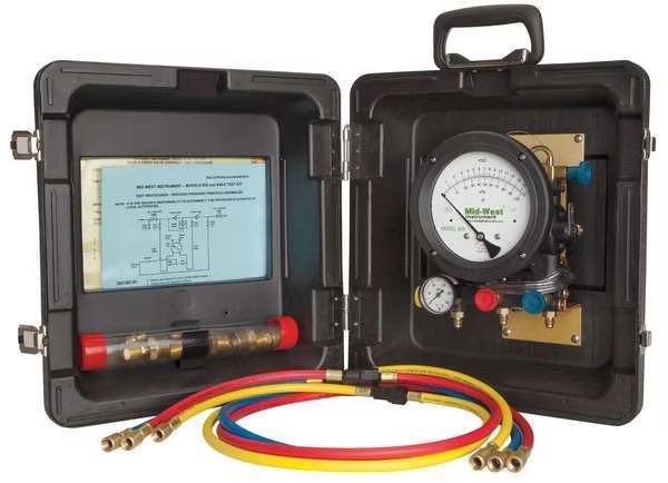 Backflow Preventer Test Kit, Model 835, Midwest Instrument, Mfr#: 835