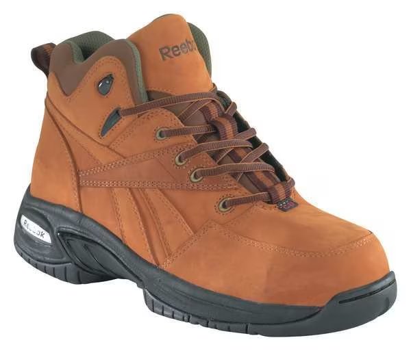 Work Boots, Men, 11, W, Golden Tan, PR, Reebok, Mfr#: RB4327