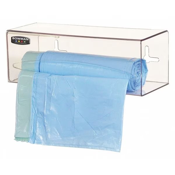 Bag Dispenser Single, PETG, Bowman Dispensers, Mfr#: BG001-0111