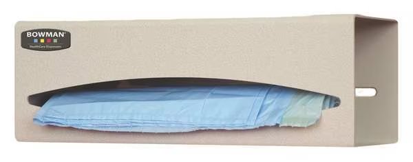 Bag Dispenser Single, ABS Plastic, Bowman Dispensers, Mfr#: BG001-0212