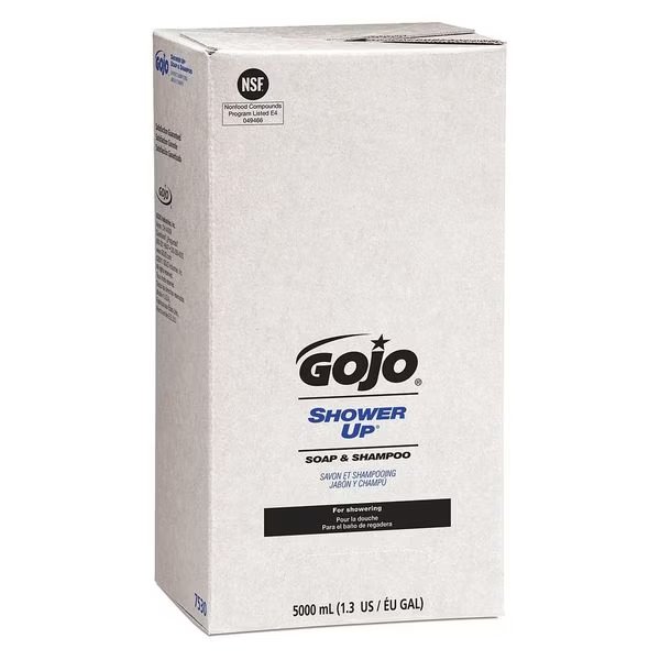 SHOWER UP Soap & Shampoo, 5000mL PRO TDX Refill, PK2, Gojo, Mfr#: 7530-02
