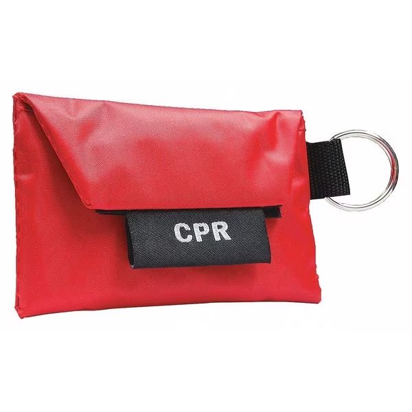 CPR Face Shield, Nylon, 4 Component, Genuine First Aid, Mfr#: 9999-2402