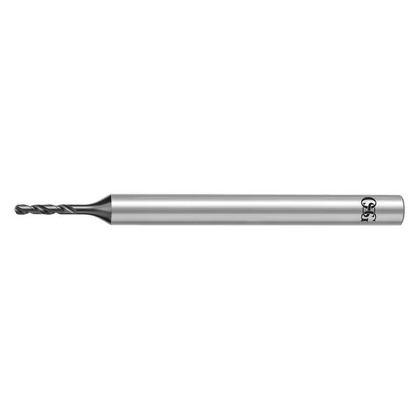 Micro Drill, 0.061, Carbide, 10.00mm Flute, Osg, Mfr#: 3300155
