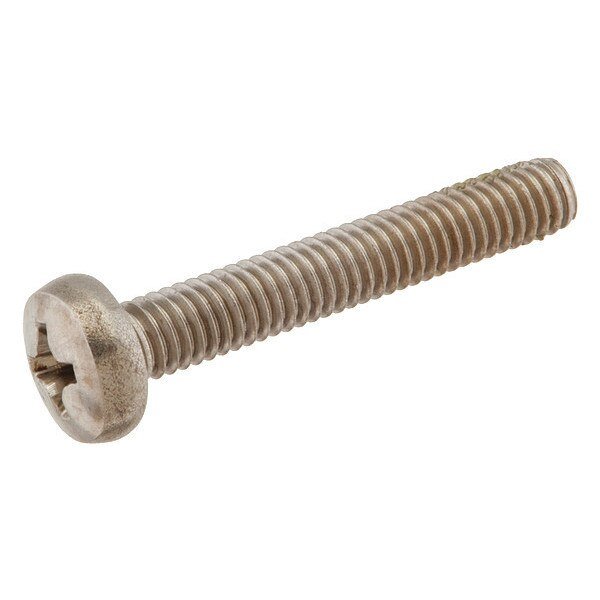 Screw, Pan, Phl, M4 X 0.70 X 25, Nl, SS, Tennant, Mfr#: 04403