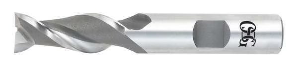 HSS End Mill, 7/16in.dia., 1in.Cut L, Osg, Mfr#: 5300600