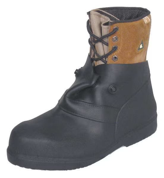 Overboots, XL, Pull On, 6in H, Blk, PR, Treds Overboots, Mfr#: 13853
