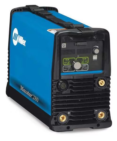 Tig Welder, Maxstar 280 Series, 208 to 575V AC, 280 Max. Output Amps, 235A @ 19V Rated Output, Miller Electric, Mfr#: 907552