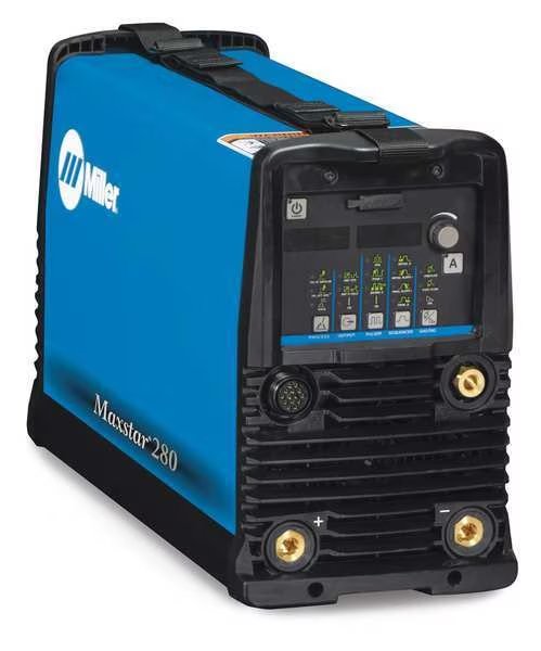 Tig Welder, Maxstar 280 DX Series, 208 to 575V AC, 280 Max. Output Amps, 235A @ 19V Rated Output, Miller Electric, Mfr#: 907553