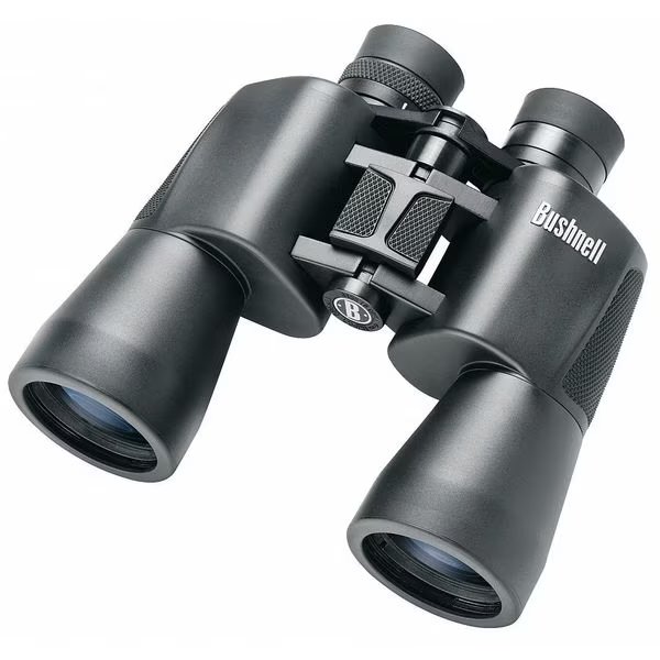 Binocular, 12 x 50 Magnification, Porro Prism, 267 ft Field of View, Bushnell, Mfr#: 131250
