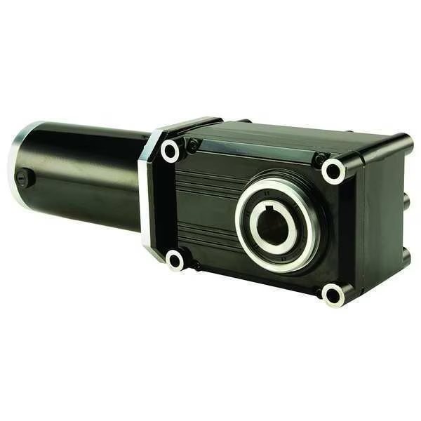 DC Gearmotor, 24VDC, 60 rpm, 1/5 HP, 30:1, Bison Gear & Engineering, Mfr#: 021-725C0030