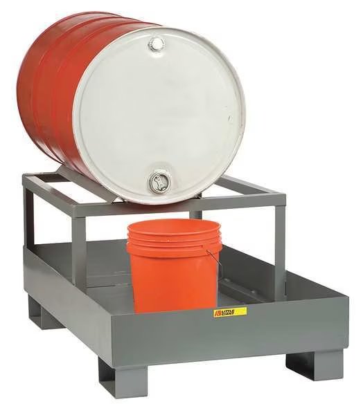 Spill Control Platform w/Drum Rack, 33gal, Little Giant, Mfr#: SST-5125-1D