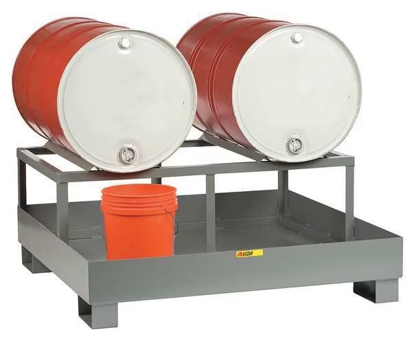 Spill Control Platform w/Drum Rack, 66gal, Little Giant, Mfr#: SST-5151-2D