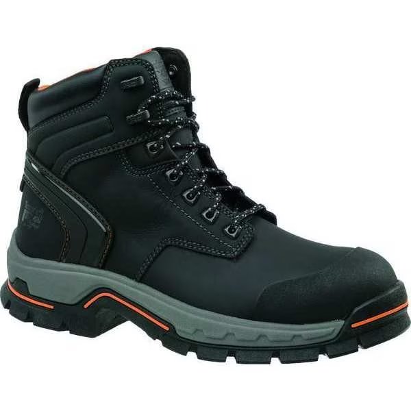 6-Inch Work Boot, M, 11 1/2, Black, PR, Timberland Pro, Mfr#: TB11064A001