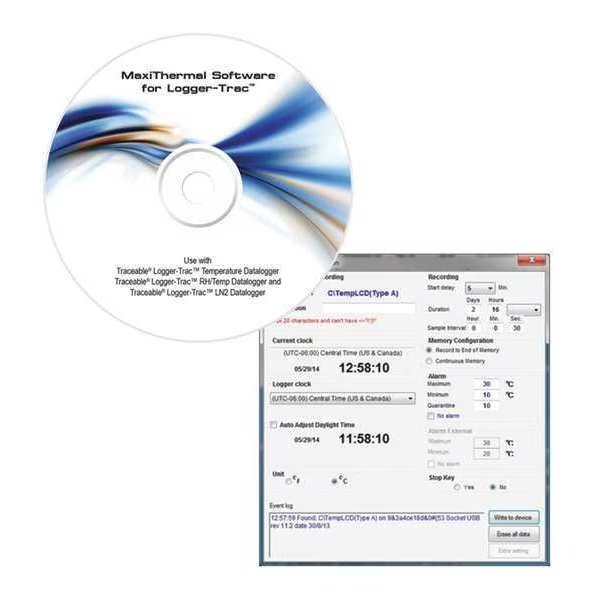 Software, For 6540, 6550, 6560, Traceable, Mfr#: 6580