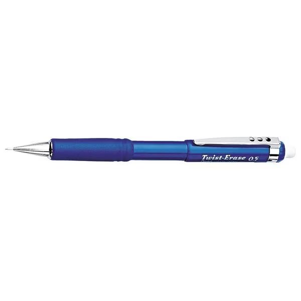 Mechanical Pencil, 0.5mm, Blue, Pentel, Mfr#: PENQE515C