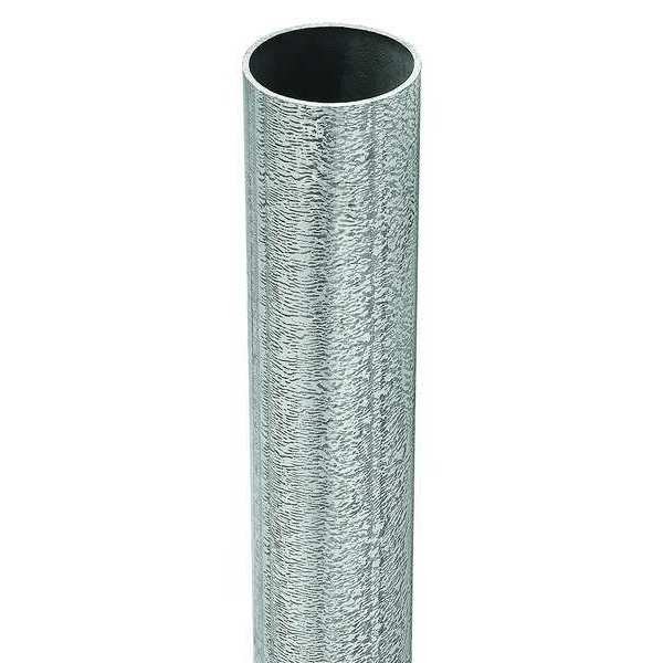 Sign Post, Silver, Steel, 12 ft L, Tapco, Mfr#: 054-00037