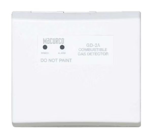 Fixed Gas Detector, C3H8, CH4, 0 to25% LEL, Macurco, Mfr#: GD-2A