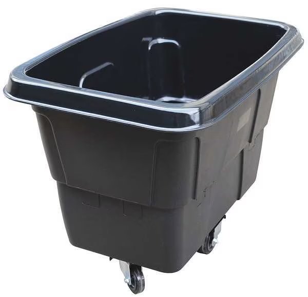 Cube Truck, 7/16 cu. yd., 400lb. Cap, Black, EnjoyTool Select, Mfr#: 36FK92