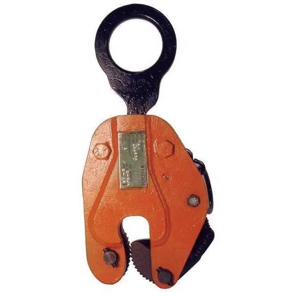Plate Clamp, 2000 lb, Vertical, 0 to 3/4 In, Renfroe, Mfr#: LJ-01.00-A