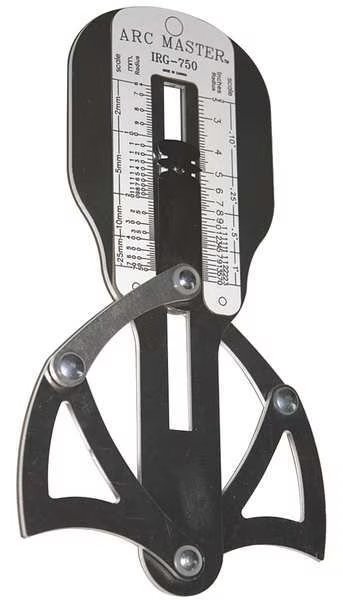 Radius Gage Set, 2-1/2 to 30 in. Range, Baileigh Industrial, Mfr#: RG-750