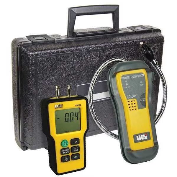 Combustible Gas Leak Detector1/Press Kit, Uei Test Instruments, Mfr#: LPKIT