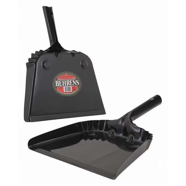 Dust Pan, Black, Steel, Behrens, Mfr#: BS810