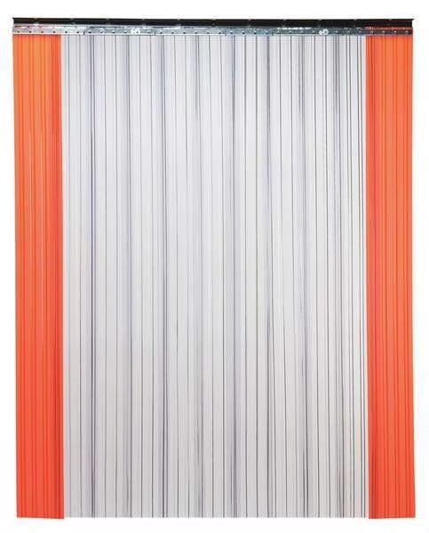 Industrial PVC Strip Door, 7 ft. 3