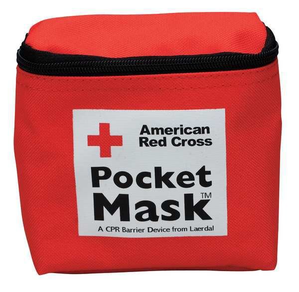 Pocket CPR Mask, Universal, Pouch, First Aid Only, Mfr#: 363015