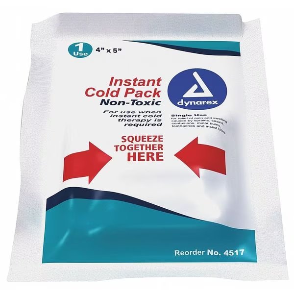 Non-Toxic Instant Cold Pk, 4 x 5In, PK24, Dynarex, Mfr#: 4517