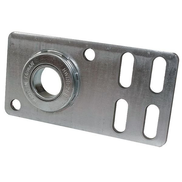 Bearing Flat End Plate, 10 Ga, 5-5/8 In, American Garage Door Supply, Mfr#: B1-BFEB558