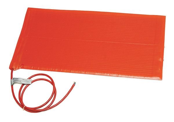 Heating Blanket, Silicone Rubber, 120V, 720W, 12