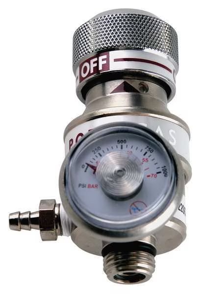 Gas Regulator, 0.5Lpm, Sensit, Mfr#: 880-00060