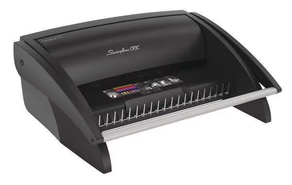 Binding Machine, Manual, 225 Sheets, Black, Gbc, Mfr#: 7706171AF