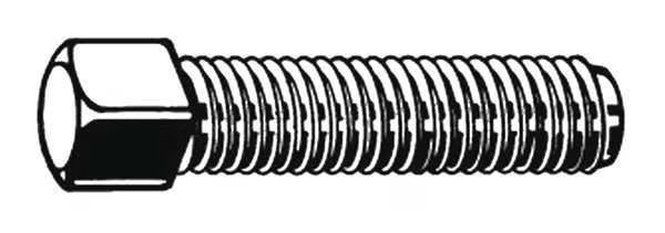 Square Head Bolt, Steel, Class 8.8, Black Oxide, M10-1.50 Thread Size, 35 mm Lg, 50 PK, EnjoyTool Select, Mfr#: M01030.100.0035