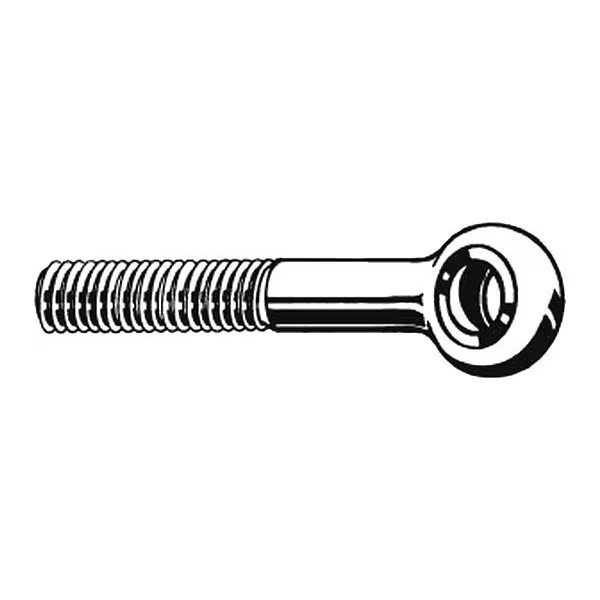 Eye Bolt M6, 6 mm ID, Steel, Plain, 25 PK, EnjoyTool Select, Mfr#: M16180.060.0030