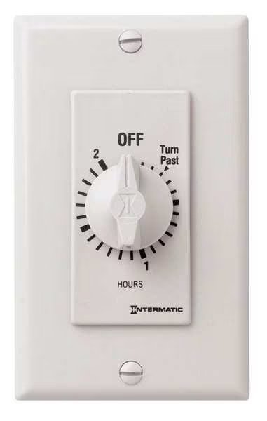 Timer, Spring Wound, 2 Hr, Intermatic, Mfr#: FD32HW