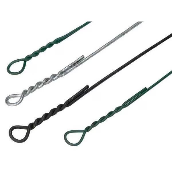 Bale Ties, Painted, .106 In Dia, 21ft, PK125, Kleen Green, Mfr#: KGBT 12G X 21FT X 125