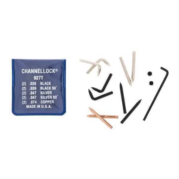 Replacement Internal and External Tips for 927, Steel, Channellock, Mfr#: 927T