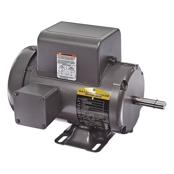 Capacitor-Start/Run General Purpose Motor, 3/4 HP, 56 Frame, 115/230V AC Voltage, Baldor-Reliance, Mfr#: L3507