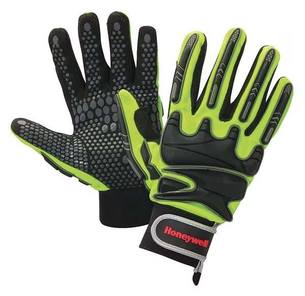Na Synthetic/Spandex Black Silicone Palm Clear, Honeywell North, Mfr#: MPCT1000HD/9L