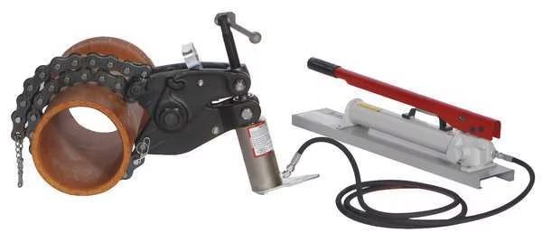 Hydraulic Pipe Cutter, 4 to 15 in Cap, Wheeler-Rex, Mfr#: 3890-15