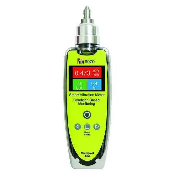 Vibration Meter, IP67 Rated, Test Products International, Mfr#: 9070