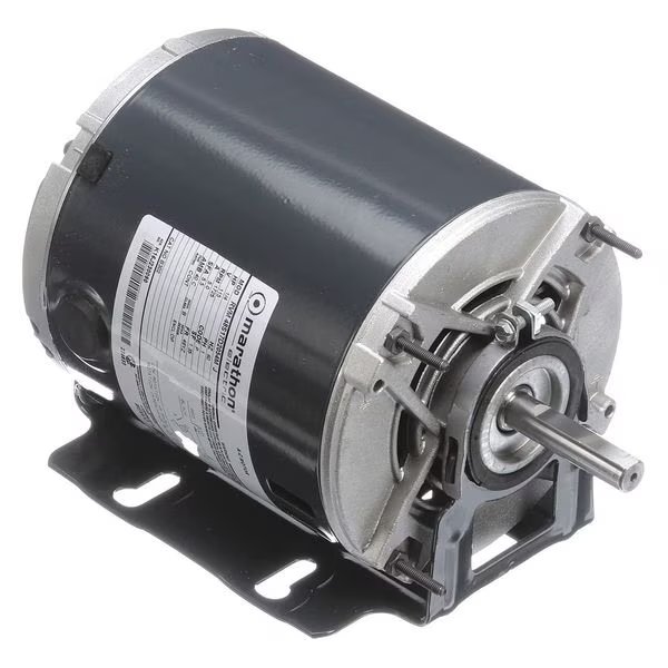 Split-Phase Fan and Blower Motor, 1/4 HP, 48Z Frame, 115V AC Voltage, 1,725 Nameplate RPM, Marathon Motors, Mfr#: 048S17D2054
