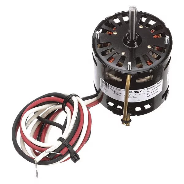 HVAC Motor, 1/25 HP, 1550 rpm, 115V, 3.3, Fasco, Mfr#: D332