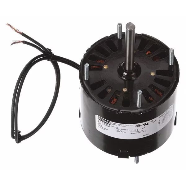 HVAC Motor, 1/20 HP, 1500 rpm, 230V, 3.3, Fasco, Mfr#: D189