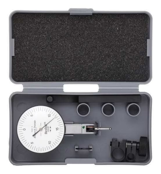 Dial Test Indicator, Vert, 0 to 0.030 In, Tesa Brown & Sharpe, Mfr#: 599-7031-3